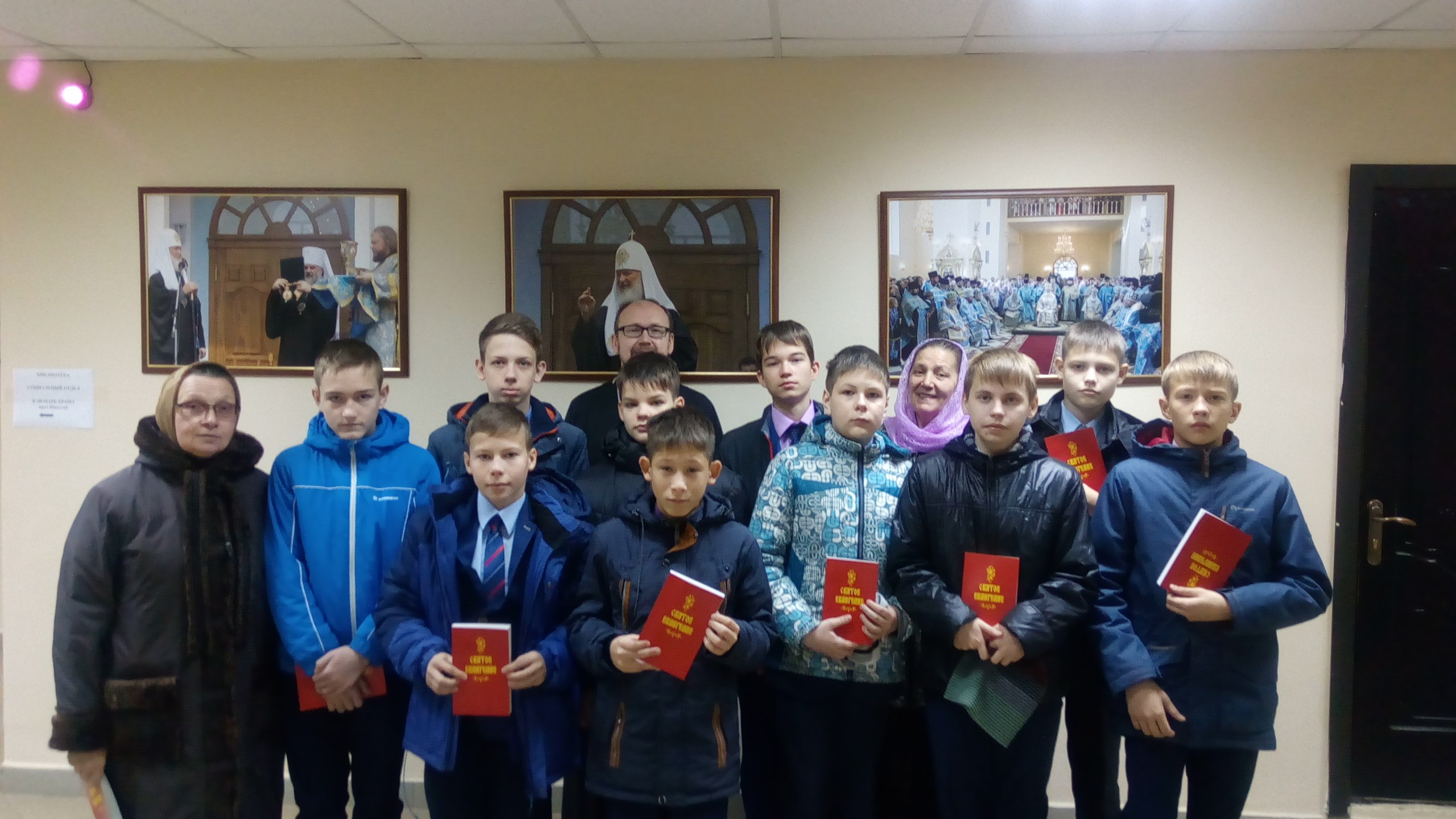 Встреча помощника председателя Миссионерского отдела Саранской епархии с учениками 31 школы г. Саранск